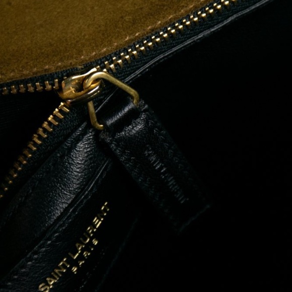 !!SOLD!! Saint Laurent Small Suede Fringe Sac de Jour - Picture 14 of 14